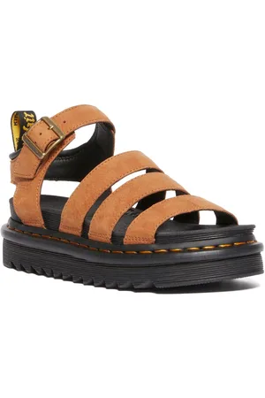Dr. Martens Brown Blaire Athena Sandals AU 8 (EU 39)