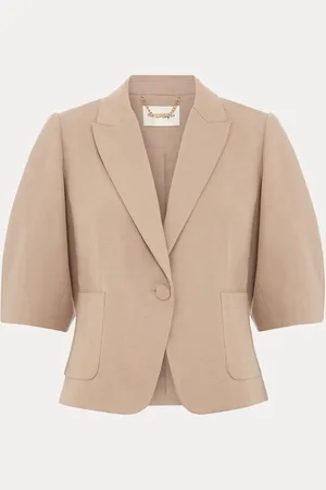 Phase Eight Natural Blackwell Jacket AU 14