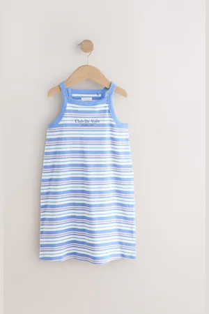 Next Rib Racer Summer Dress (3-16yrs) 9 Years (134cm)