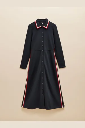 Joules Pia Button Down Ponte Maxi Dress AU 12
