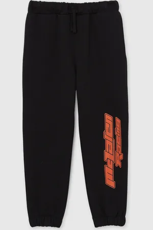 Reiss Black Velocity 3-9 yrs McLaren F1 Team Cotton Logo Joggers Unisex Fit 7