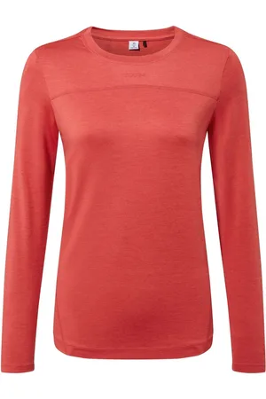 Tog 24 Red Womens Blakely Tech Long Sleeve Top AU 18