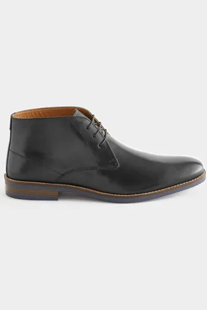 Next Black Leather Chukka Boots AU 11 (EU 45)