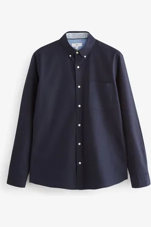 Next Slim Fit Long Sleeve Oxford Shirt XXL