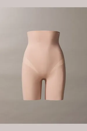 Calvin Klein Natural Stay Put Stretch Mid Thigh Shorts large