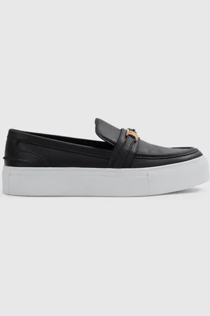 Reiss Adelina Leather Loafer Trainers AU 6 (EU 37)