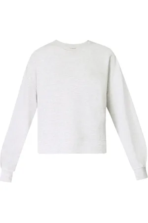 Sweaty Betty Grey Sand Wash CloudWeight Sweatshirt