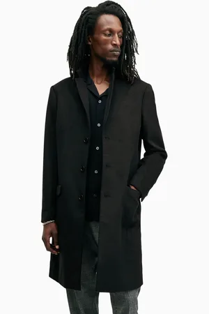 AllSaints AllSaints Black Hal Coat 44
