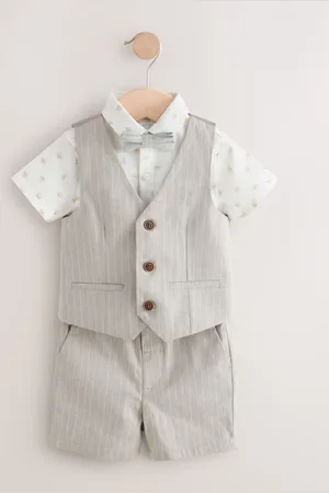 Next Waistcoat/Shirt/Shorts & Bow Tie Set (3mths-9yrs) 7