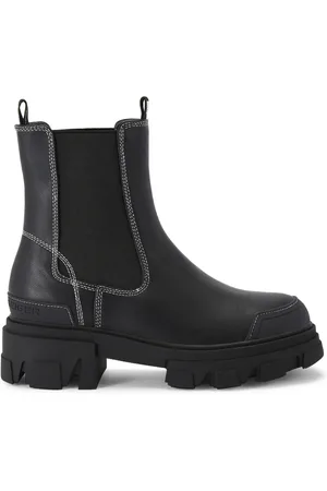 Kurt Geiger Trekker Chelsea Black Boots AU 6 (EU 37)