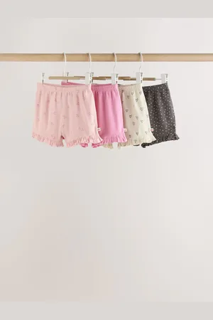 Next Frill Hem Baby Shorts 4 Pack 1.5