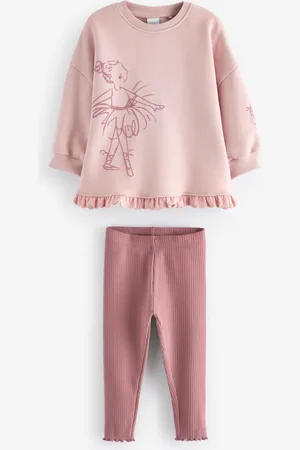 Next Pink Fairy Frill Hem Sweater & Leggings Set (3mths-7yrs) 3