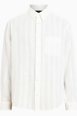 AllSaints AllSaints Karmi Long Sleeve 100% Cotton Shirt XL