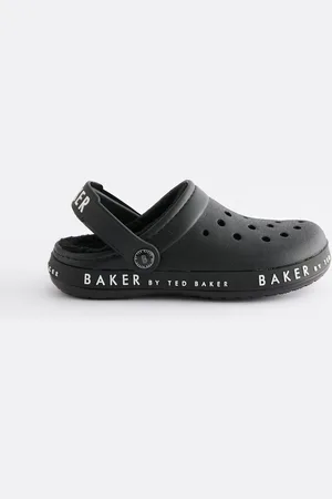 Ted Baker Boys Borg Lined Clog Slippers AU 10 (EU 28)