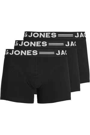 JACK & JONES Black Boxers 3 Pack XL