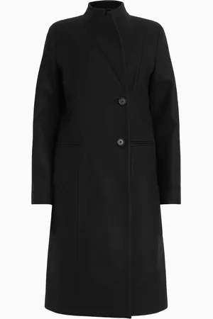 AllSaints AllSaints Black Sidney Coat AU 6