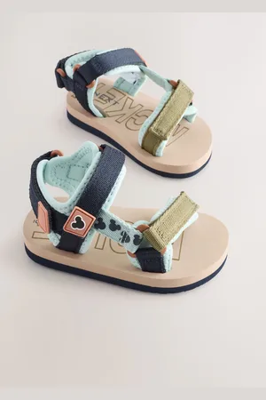 Next Neutral/Blue Mickey Mouse Trekker Sandals AU 8 (EU 25.5)