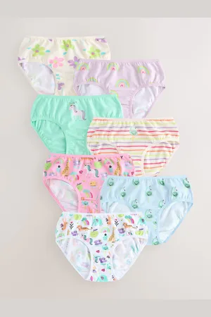 Next Pink/Blue Briefs 7 Pack (1.5-14yrs) 9298cm