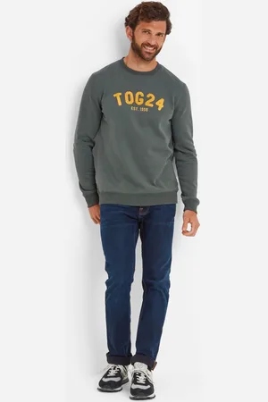 Tog 24 Green Mens Hawnby Sweat Jumper XXL