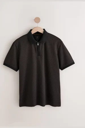 Next Smart Quarter Zip Polo Shirt XXL