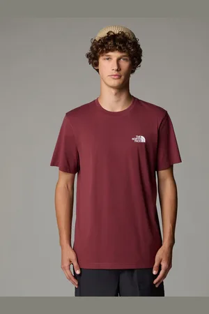 The North Face Burgundy Mens Simple Dome T-Shirt M