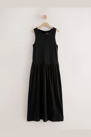 Next Drop Waist Maxi Length Jersey Dress medium