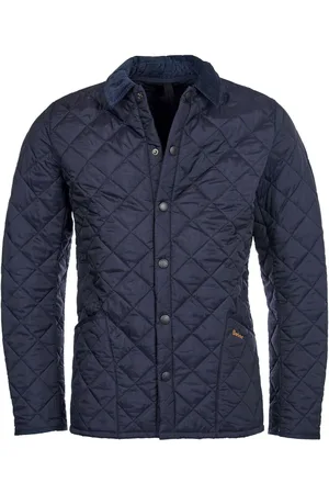 Barbour Navy Heritage Liddesdale Slim Fit Quilted Jacket XL