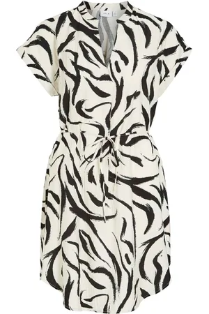 VILA Belted Short Shirt Dress AU 10
