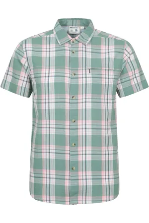Mountain Warehouse 100% Cotton Holiday Mens Short Sleeve Shirt XL