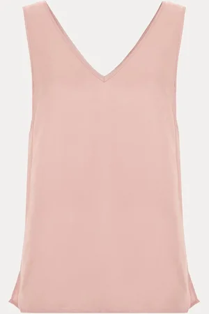 Phase Eight Pink Athena Satin Vest Top AU 12