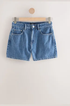 Next 100% Cotton Rigid Denim Shorts AU 18