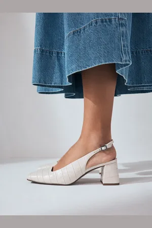 Next Forever Comfort Square Toe Block Heel Slingbacks Shoes AU 6 (EU 37)