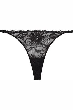 Tommy Hilfiger Black Tanga Thong L