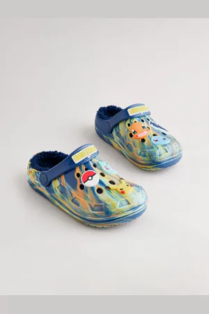 Next Blue Marble Pokemon Warm Lined Slipper Clog AU 4 (EU 37)
