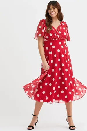 Scarlett & Jo Victoria Angel Sleeve Mesh Midi long Dress AU 18