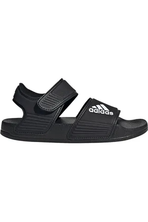 adidas Black Adilette Kids Sandals AU 2 (EU 34)