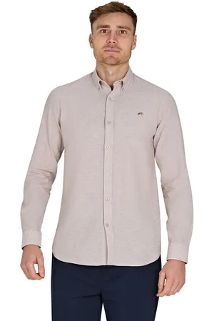 Raging Bull Classic Long Sleeve Linen Shirt 5XL
