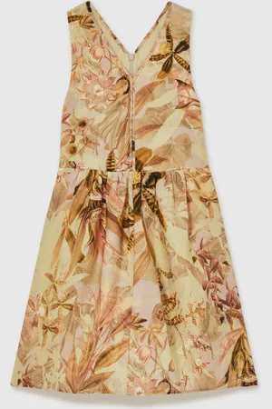 Reiss Anna 4-9 yrs NYBG Floral-Print Midi Dress 7