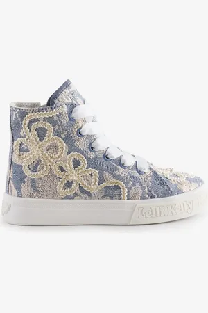 Lelli Kelly Zoe Flowers Hi Top Trainers AU 9 (EU 27)