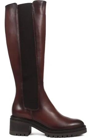 JONES BOOTMAKER Leather Knee High Boots AU 7 (EU 38)