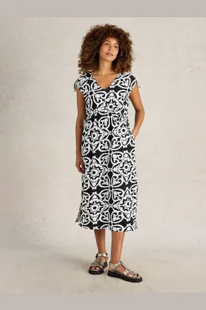 White Stuff Freya Channel 100% Cotton Beach Dress XXL