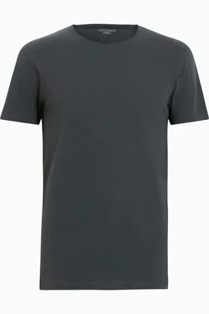 AllSaints AllSaints Grey Figure Shortsleeve Crew Neck T-Shirt L