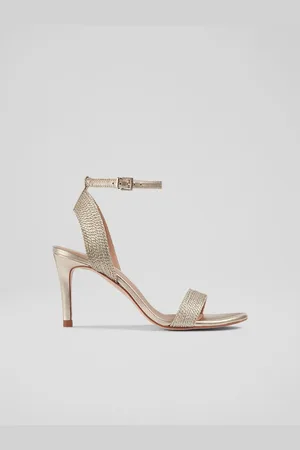 LK Bennett Metallic Ivette Rope Sandals AU 7 (EU 38)