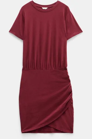 Hush Puppies Marlie Jersey Mini 100% Cotton Dress AU 16