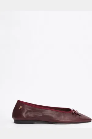 Tommy Hilfiger Soft Leather Ballerinas With Bow AU 8 (EU 39)
