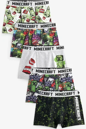 Next Minecraft License Trunks 5 Pack (3-16yrs) 15