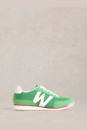 White Stuff Green Lucy Trainers AU 7 (EU 37.5)