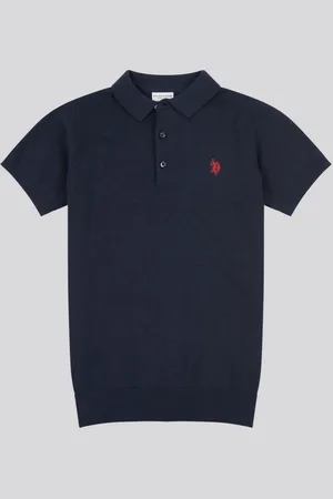 U.S. Polo Assn. U. S. Polo Assn. Boys Combed 100% Cotton Polo Shirt 10