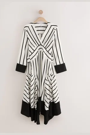 Next Asymetric Kaftan Maxi Dress 10tall
