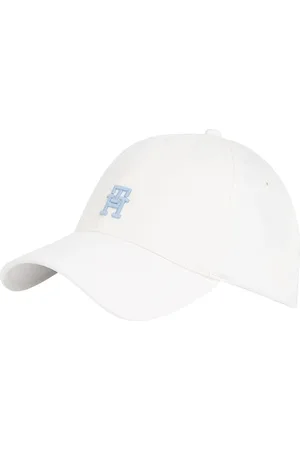 Tommy Hilfiger Cream 100% Cotton 6 Panel Cap One